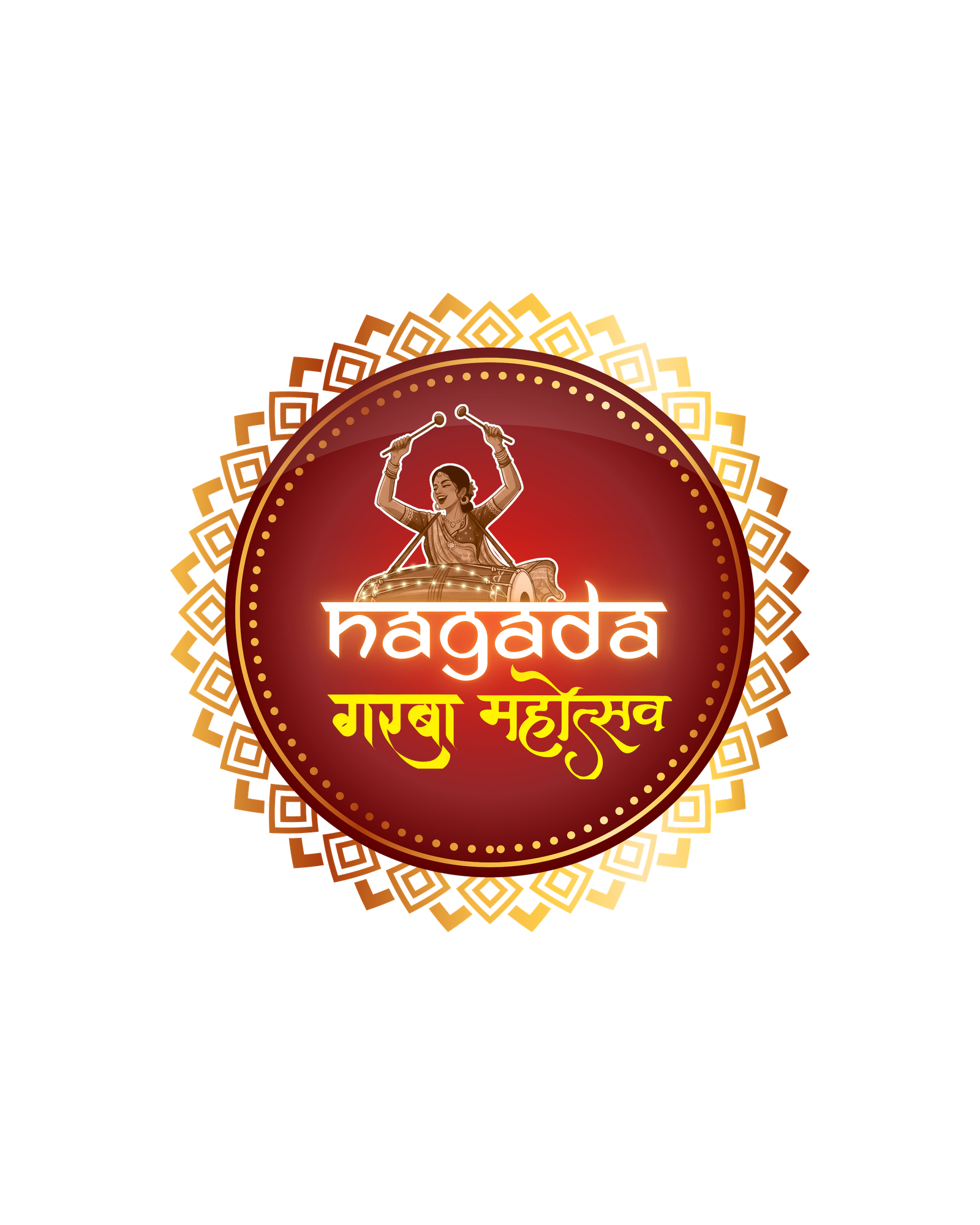 Nagada Garba Mahotsav official logo